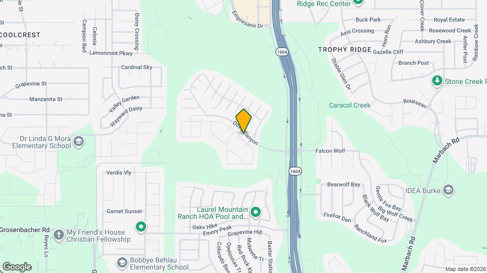 11131 Creek Eagle Mapa y Detalles de la Ubicación