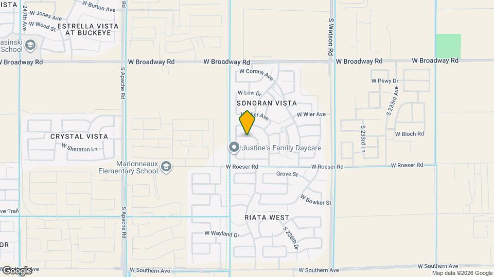23829 W Romley Ave Map and Location Details