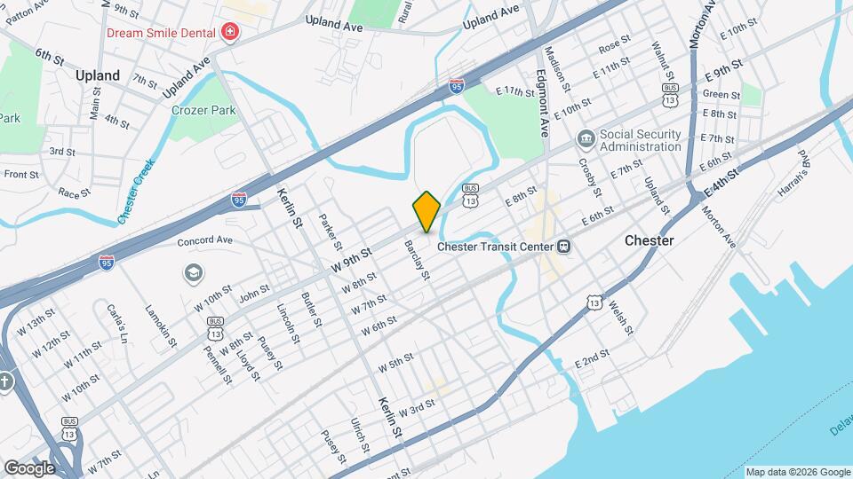 214 W 8th St Map and Location Details