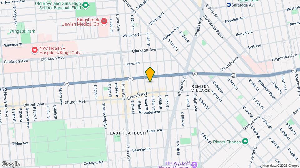 226 E 54th St Map and Location Details