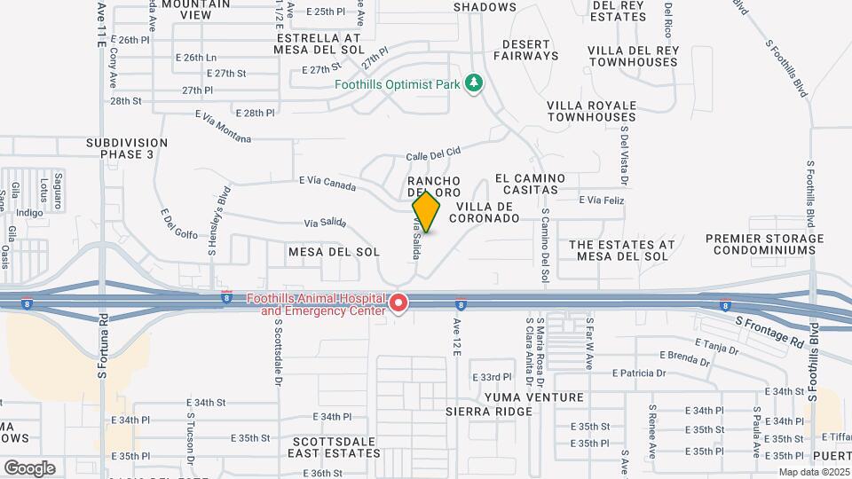 10755 Calle Raquel Map and Location Details