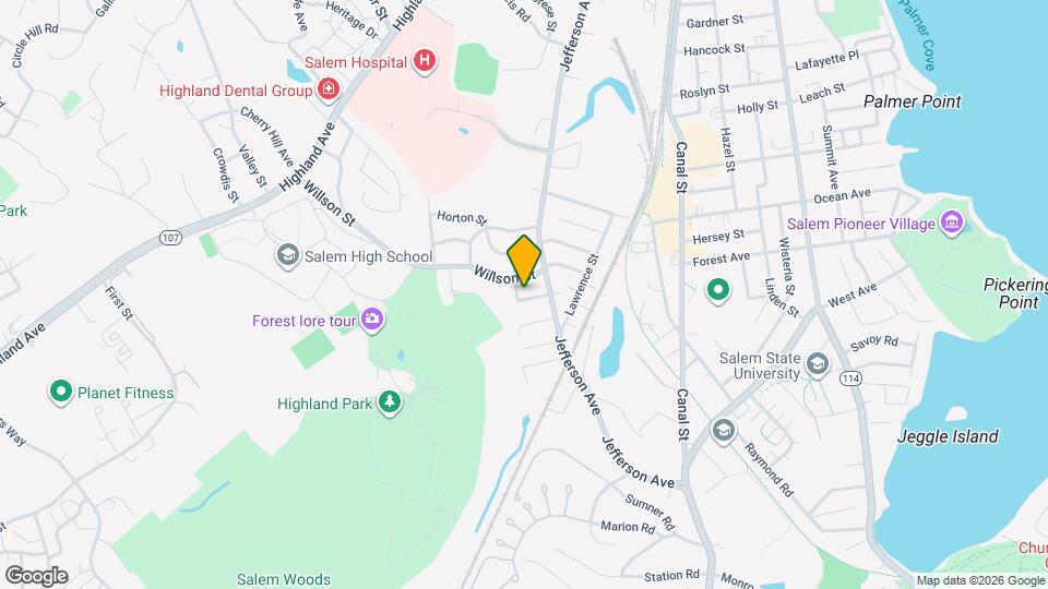 8 Arthur St, Unit 1 Map and Location Details