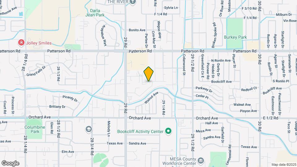 2909 Bookcliff Ave Map and Location Details