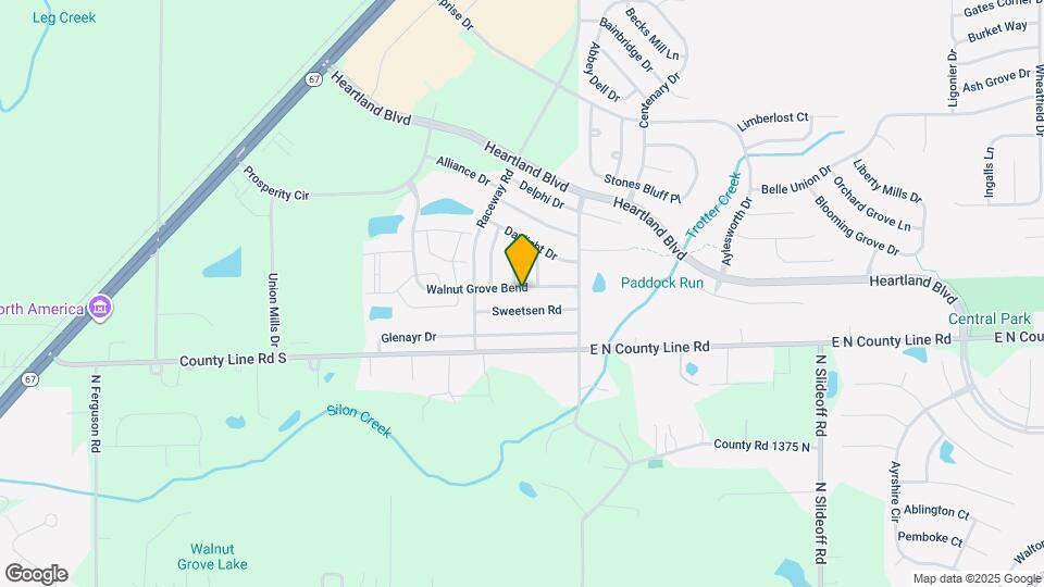 10879 Walnut Grove Bend Map and Location Details