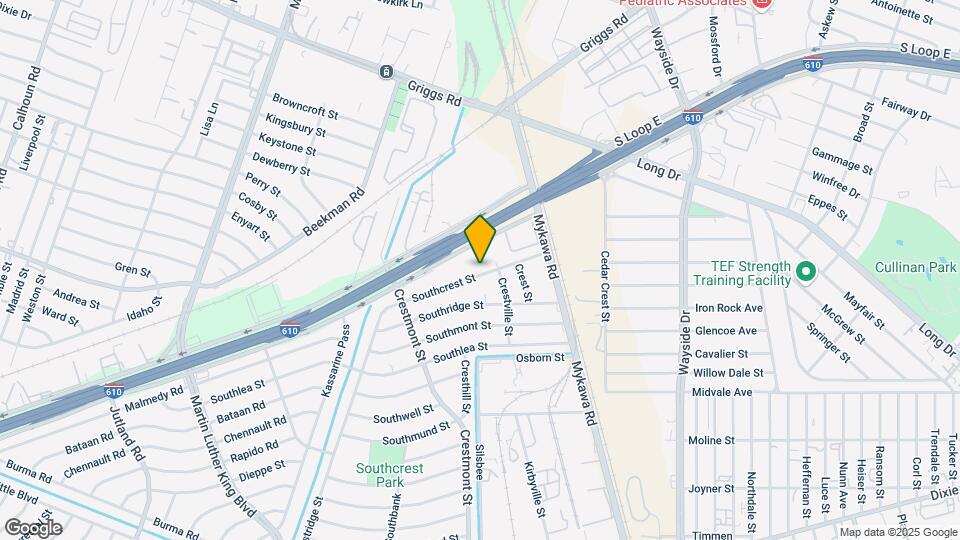 5973 Southcrest St Map and Location Details