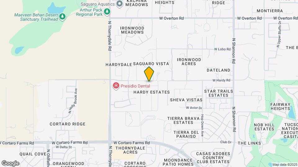 3510 W Sophora Ridge Way Map and Location Details