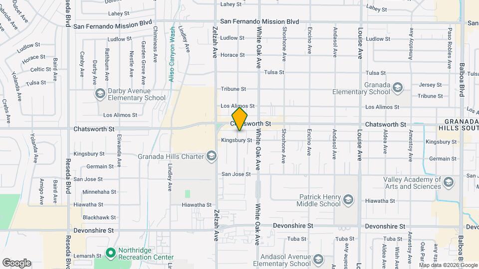 10666 Yarmouth Ave Mapa y Detalles de la Ubicación