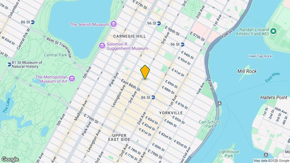 201 E 87th St-Unit -6N Map and Location Details