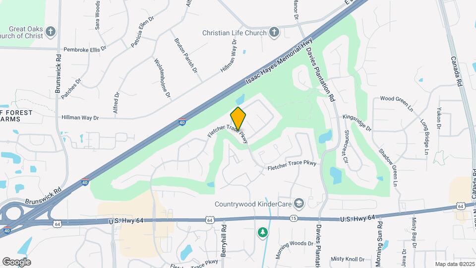 9281 Fletcher Trace Pkwy, Unit 2067S Map and Location Details