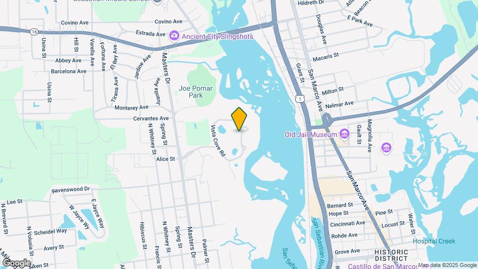 1821 Vista Cove Rd Map and Location Details