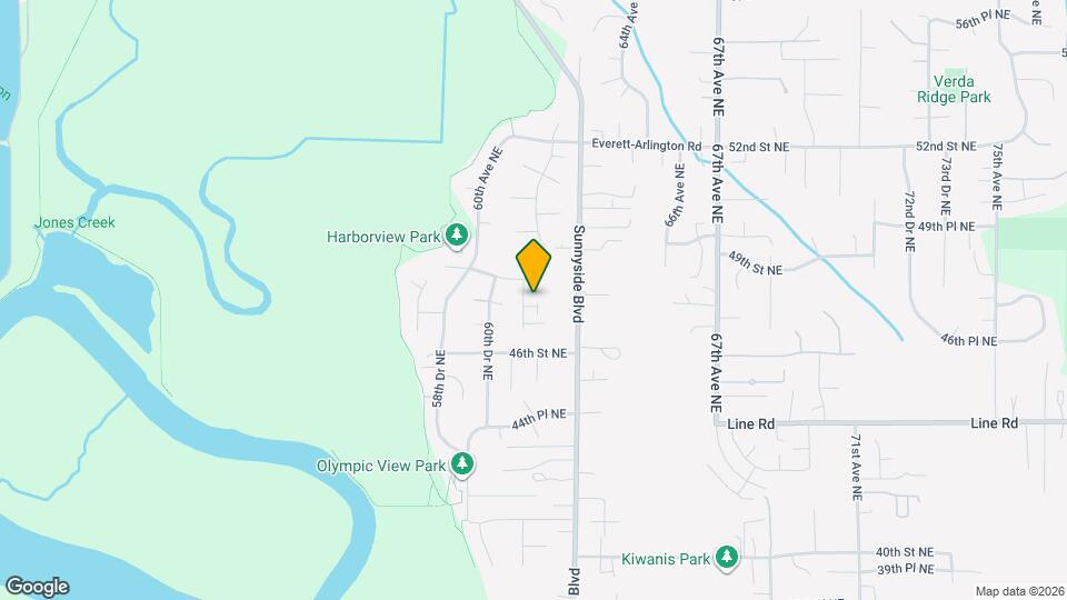 6113 47th Pl NE Mapa y Detalles de la Ubicación