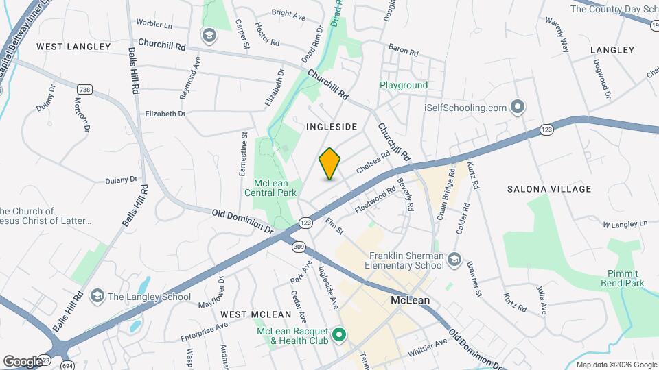 6904 Chelsea Rd Map and Location Details