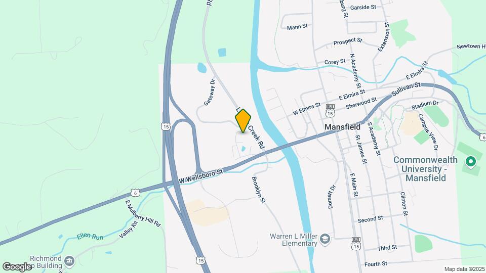 Mansfield Village Map and Location Details