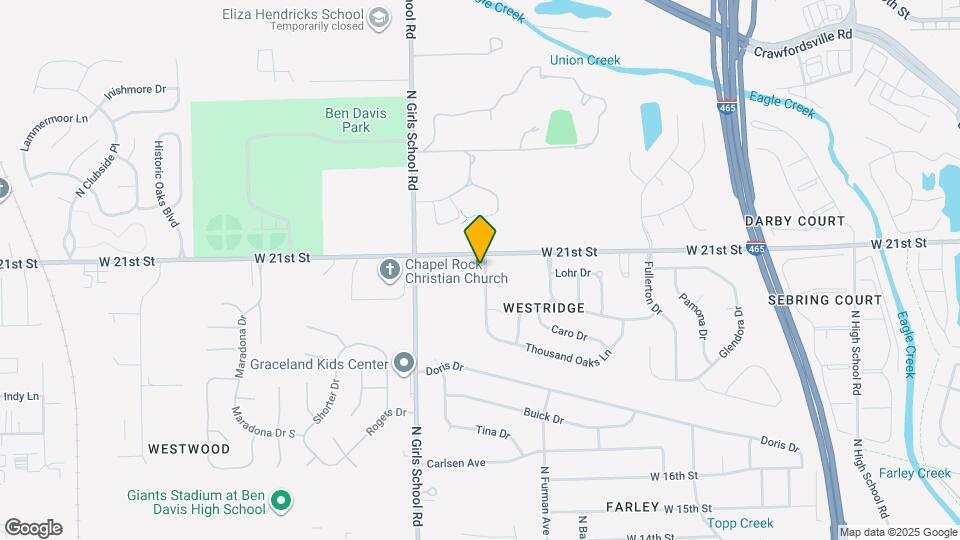 2040 Theodore Dr Map and Location Details