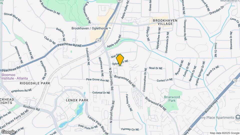 2374 Logan Cir NE Map and Location Details