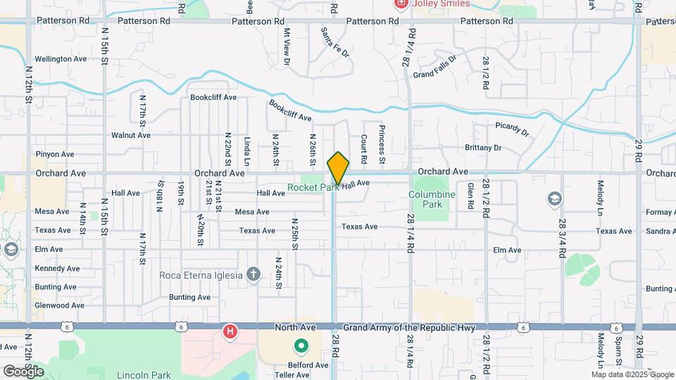 2801 Hall Ave Map and Location Details