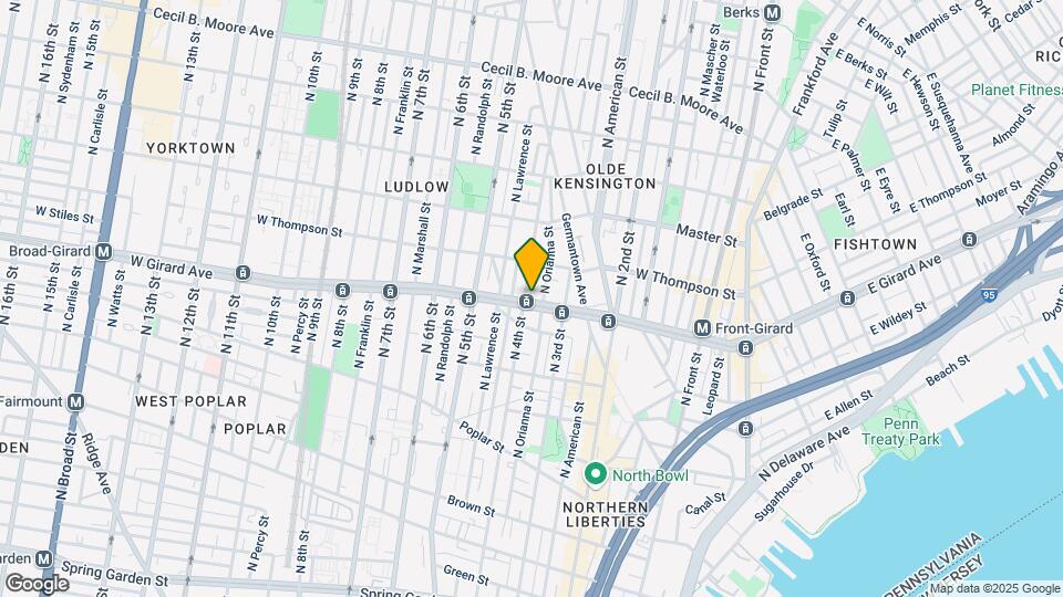 337 W Girard Ave, Unit 337 w girard Map and Location Details