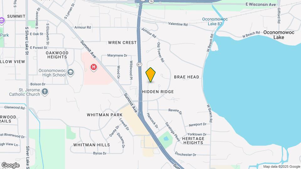 885 Hancock Ct Mapa y Detalles de la Ubicación