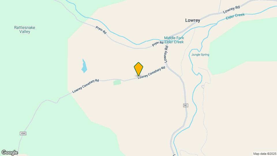 13555 Lowrey Rd Map and Location Details