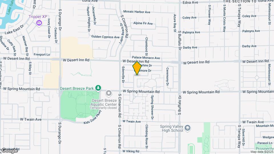 8109 Greenbush Dr Map and Location Details