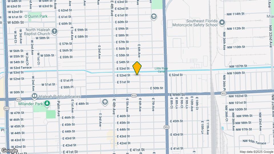 590 E 52nd St Map and Location Details