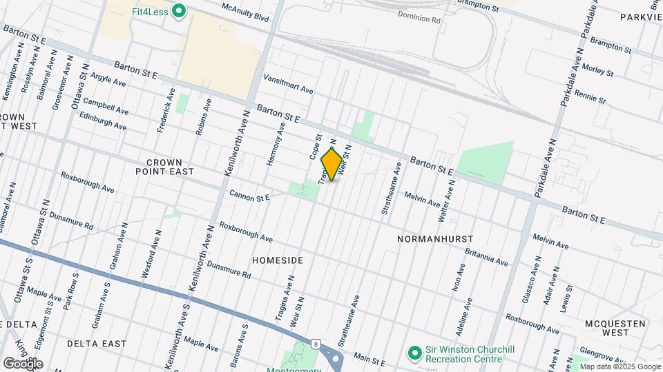 223 Weir St N Map and Location Details