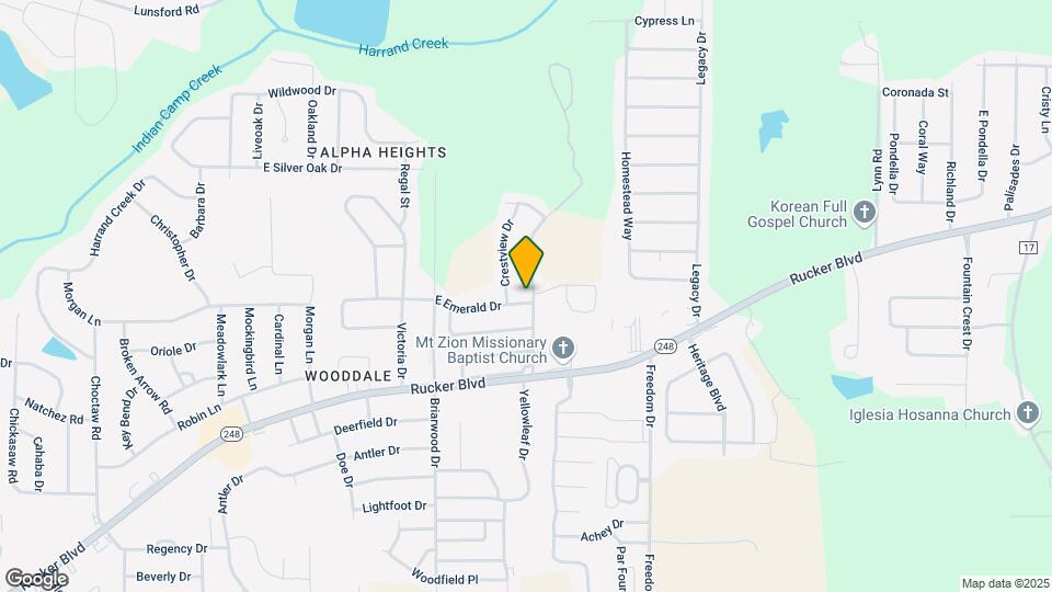 301 Ridgeway Dr Mapa y Detalles de la Ubicación