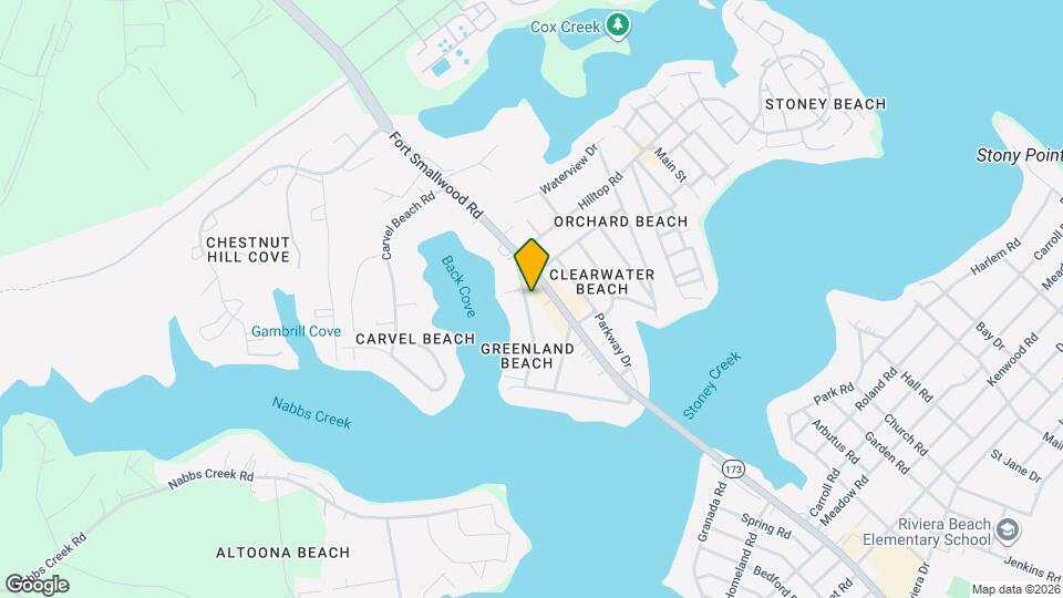 127 Greenland Beach Rd Map and Location Details