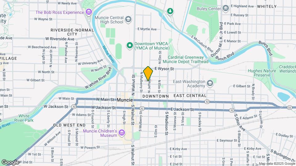 222 E Gilbert St Map and Location Details