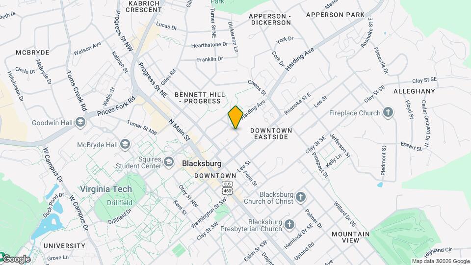 202 Bennett St Map and Location Details