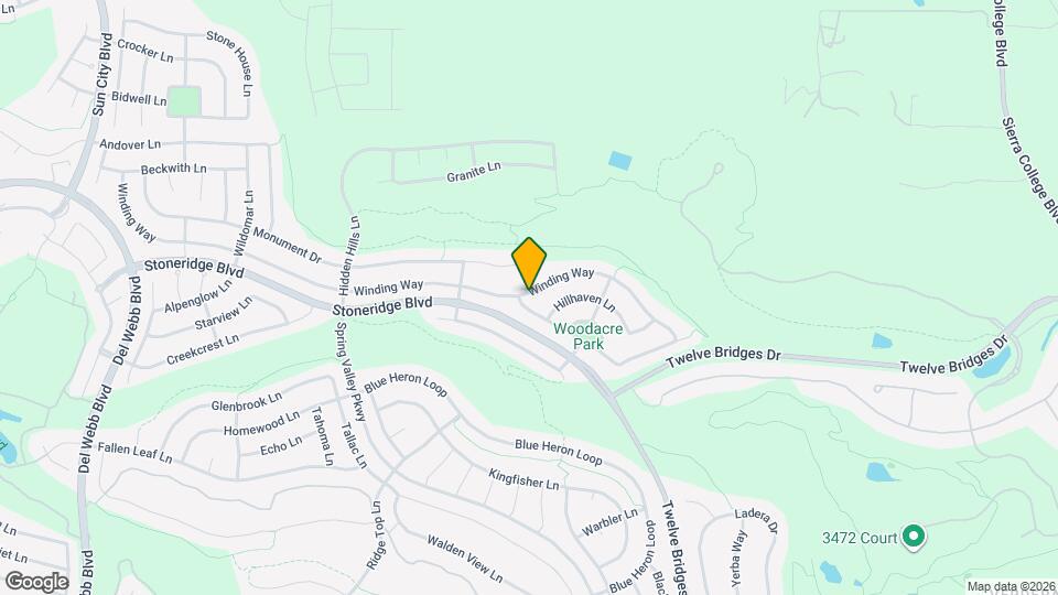 2532 Woodacre Ln Map and Location Details
