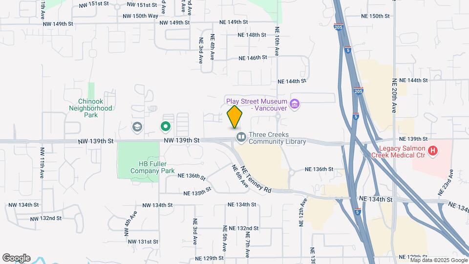 13922 NE 7th Ct Map and Location Details