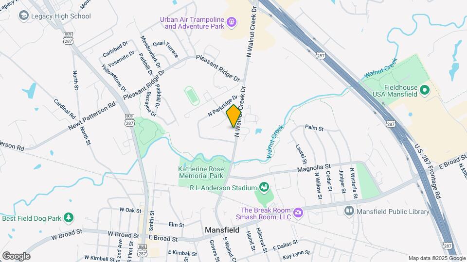 507 N Walnut Creek Dr Map and Location Details