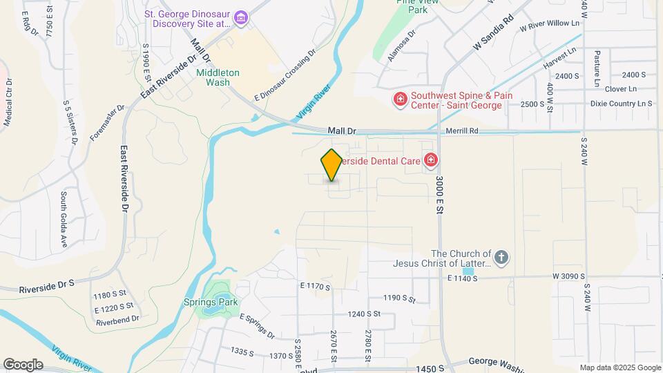 2680 E Wake Frst Ln Map and Location Details