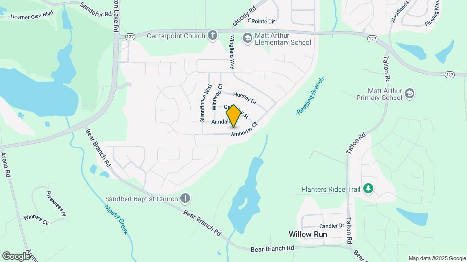616 Amberley Ct Map and Location Details