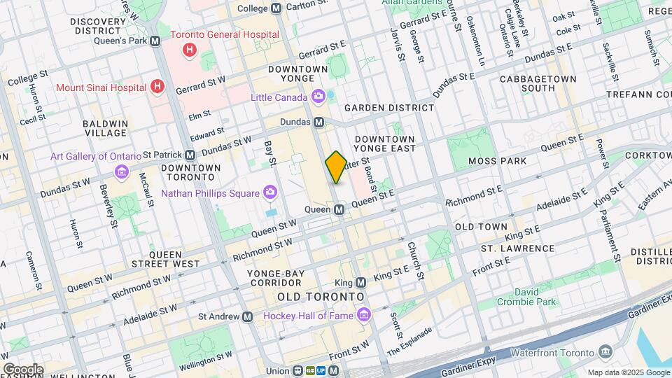 197 Yonge St Map and Location Details