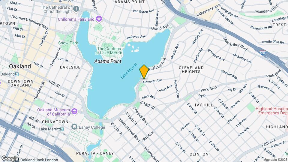 1914 Lakeshore Ave Map and Location Details