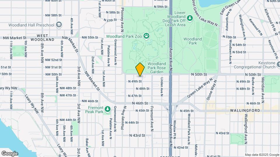 4905 Evanston Ave N Map and Location Details