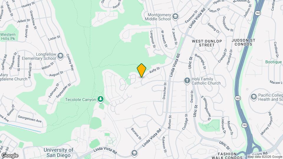 6546 Kelly St Map and Location Details