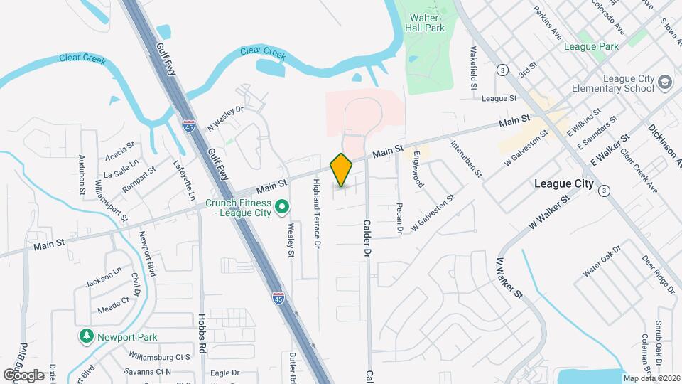 Calder Square Apartments Mapa y Detalles de la Ubicación