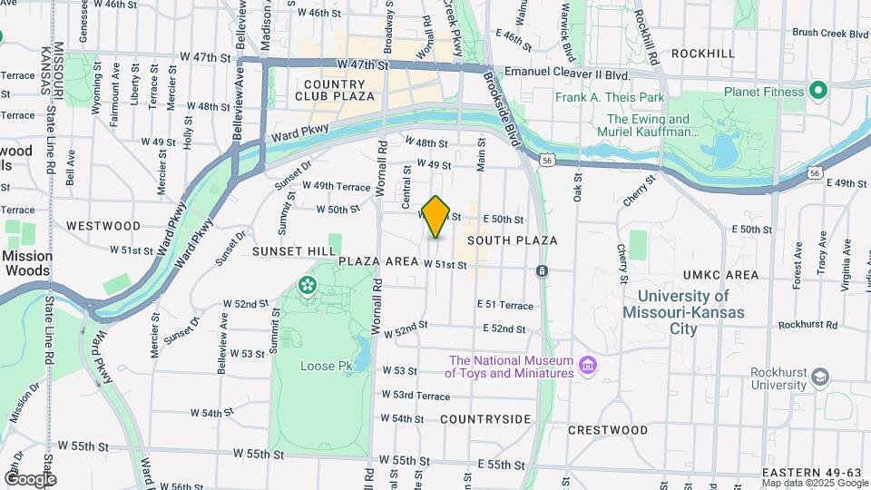 5031-5033 Wyandotte St Map and Location Details