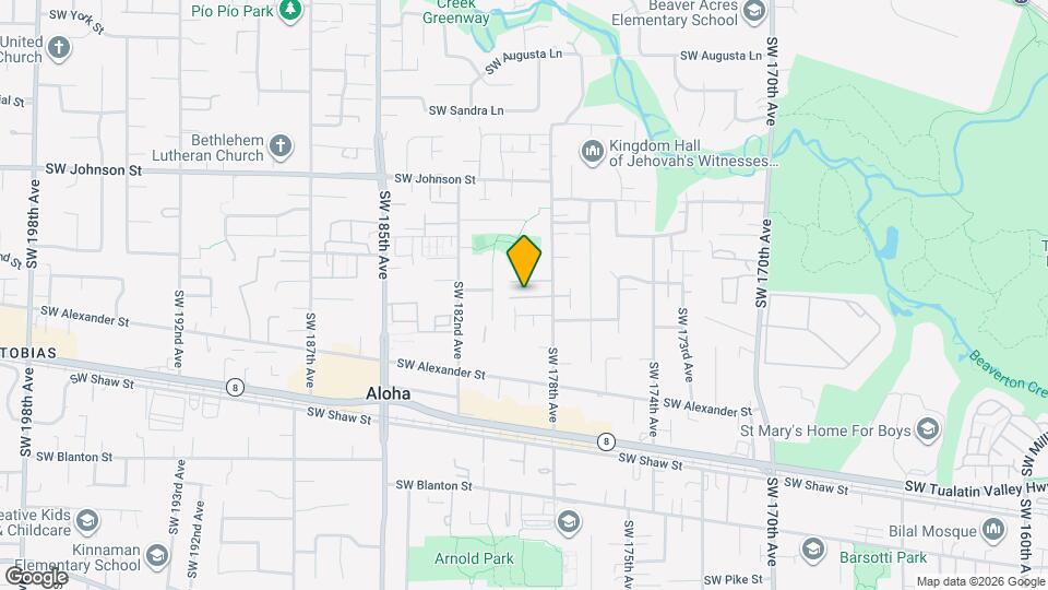 17933 SW Arbela Ct Map and Location Details