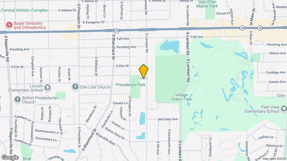 1240 S Lorraine Rd, Unit 1240Lorraine#1B Map and Location Details