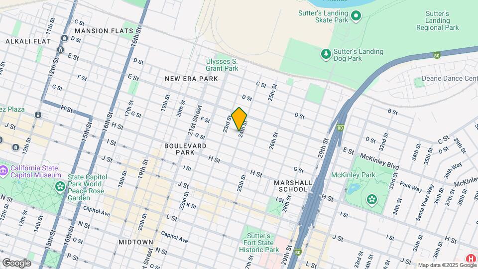 2330 F St Map and Location Details