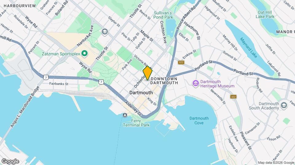 Fort/South Map and Location Details