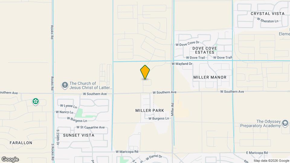 25291 W Hidalgo Ave Map and Location Details