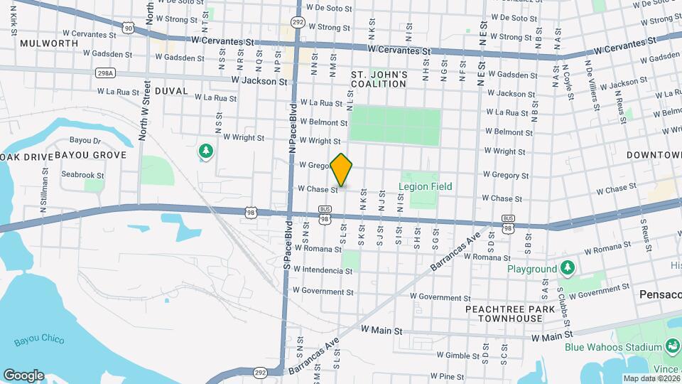 1915 W Chase St Mapa y Detalles de la Ubicación