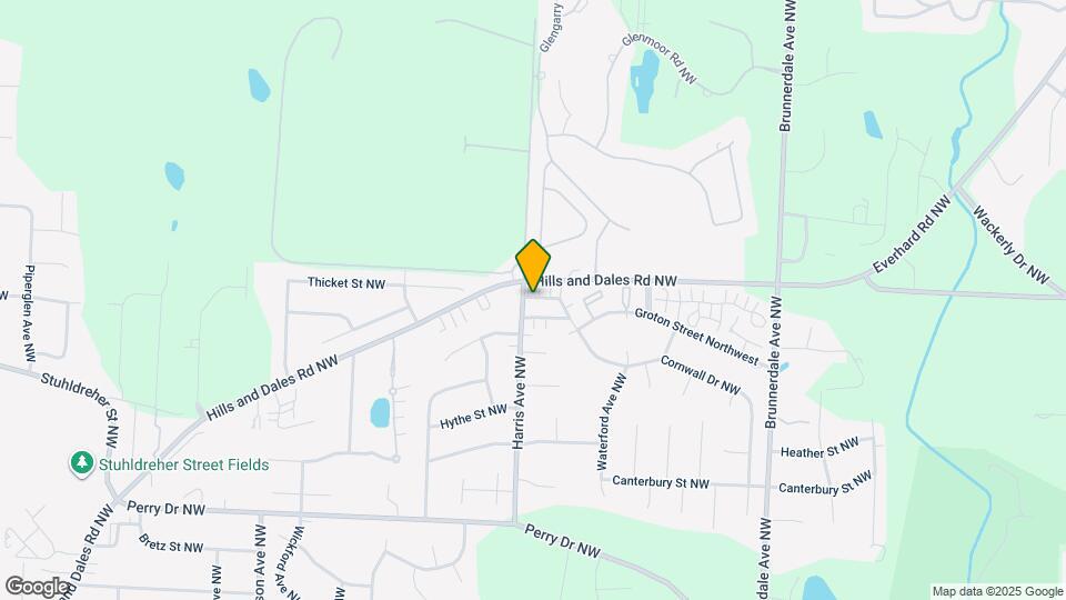 3676 Harris Ave NW Map and Location Details