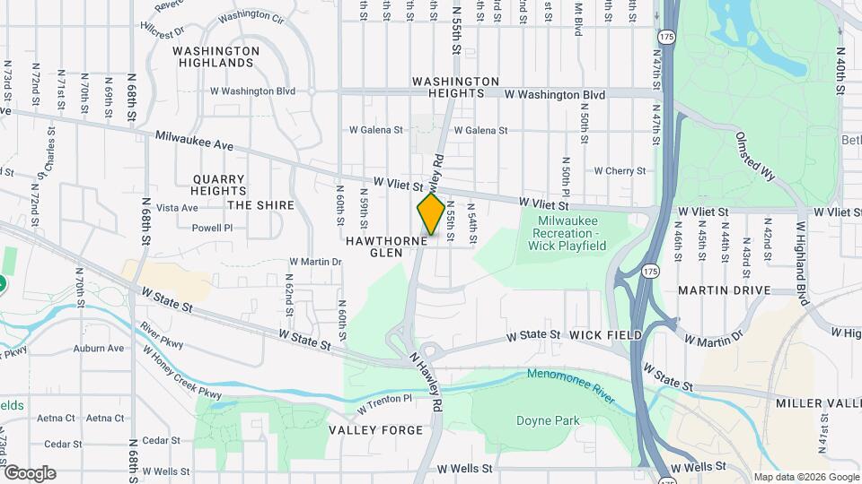 1310A N Hawley Rd Mapa y Detalles de la Ubicación