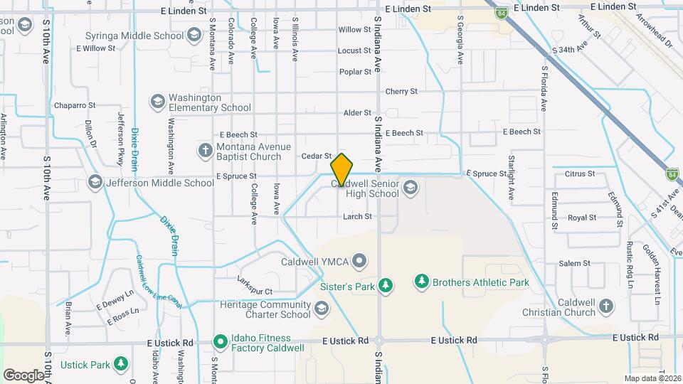 3309 S Ohio Ave Map and Location Details